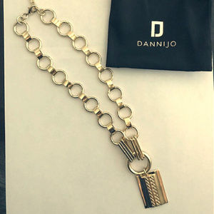 Dannijo Elisa necklace Gold Rachel Zoe Box Style 